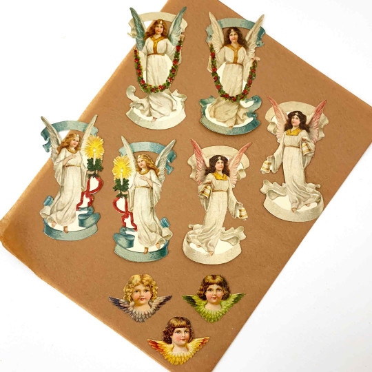 Beautiful Angels Loose Paper Scrap Pack